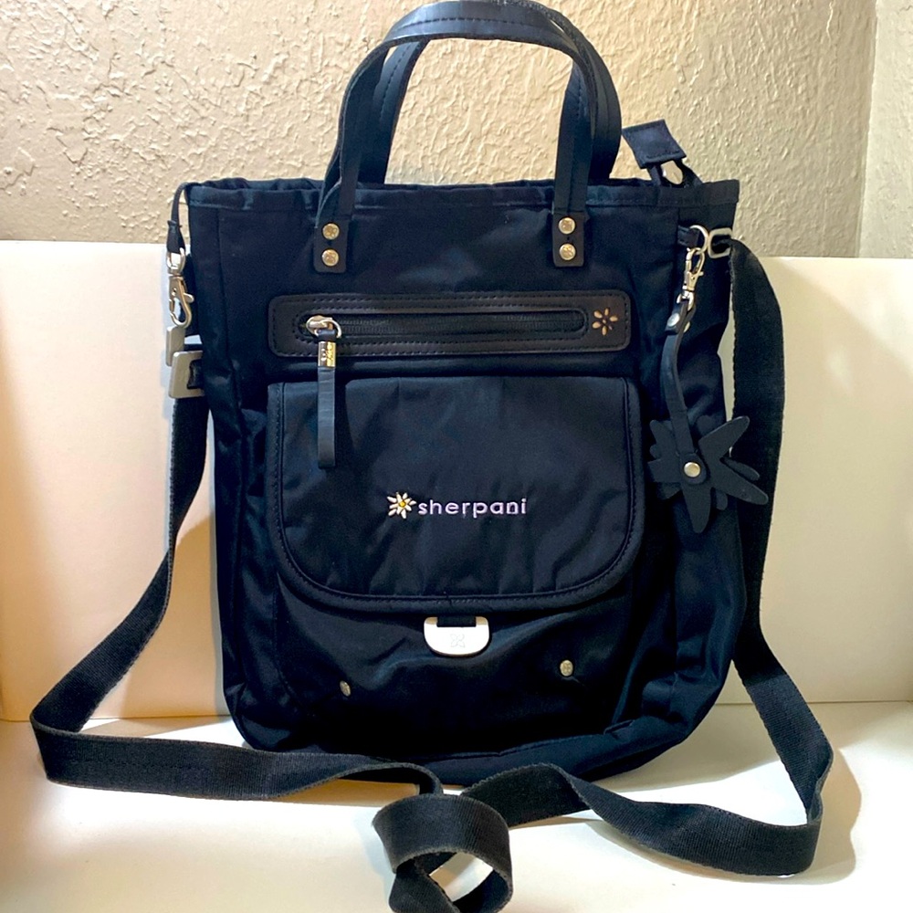 Sherpani Trevia Medium Tote Style Top Carry Handle Crossbody Bag